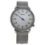 Picture of KU15-0011 Silver Stainless Steel Mesh Bracelet Watch by Kulte for Unisex - 1 Pc Watch