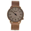 Picture of KU15-0014 Rose Gold Stainless Steel Mesh Bracelet Watch by Kulte for Unisex - 1 Pc Watch