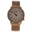 Picture of KU15-0014 Rose Gold Stainless Steel Mesh Bracelet Watch by Kulte for Unisex - 1 Pc Watch