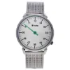 Picture of KU15-0023 Silver/Green Touch Stainless Steel Mesh Bracelet Watch by Kulte for Unisex - 1 Pc Watch