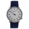 Picture of KUTPBL Forever - Silver/Blue Nylon Strap Watch by Kulte for Unisex - 1 Pc Watch