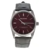 Picture of ZVF235 Fusion - Silver/Grey Leather Strap Watch by Zadig & Voltaire for Unisex - 1 Pc Watch