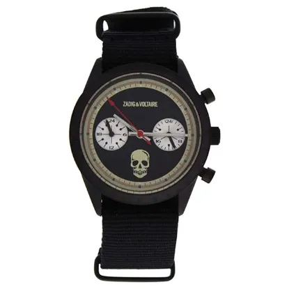 Picture of ZVM108 Black Nylon Strap Watch by Zadig & Voltaire for Unisex - 1 Pc Watch