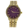 Picture of 2031L-2P Gold Stainless Steel Bracelet Watch by Kim & Jade for Women - 1 Pc Watch