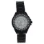 Picture of 2033L-BS Black Stainless Steel Bracelet Watch by Kim & Jade for Women - 1 Pc Watch