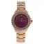 Picture of 2033L-GP Rose Gold Stainless Steel Bracelet Watch by Kim & Jade for Women - 1 Pc Watch