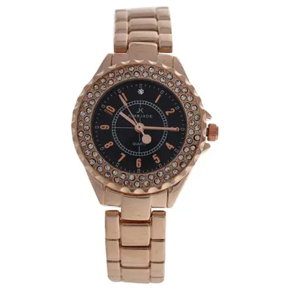 Picture of 2033L-GPB Rose Gold Stainless Steel Bracelet Watch by Kim & Jade for Women - 1 Pc Watch