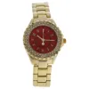 Picture of 2033L-GR Gold Stainless Steel Bracelet Watch by Kim & Jade for Women - 1 Pc Watch
