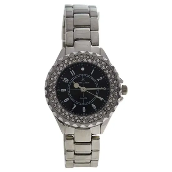 Picture of 2033L-SB Silver Stainless Steel Bracelet Watch by Kim & Jade for Women - 1 Pc Watch