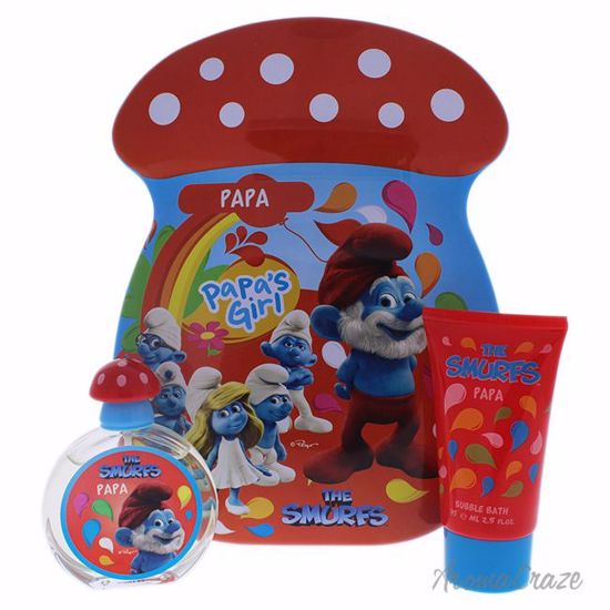 First American Brands The Smurfs Papa Gift Set for Kids 2 pc