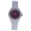 Picture of 2033L-WP White Stainless Steel Bracelet Watch by Kim & Jade for Women - 1 Pc Watch