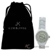 Picture of 2033L-WS White Stainless Steel Bracelet Watch by Kim & Jade for Women - 1 Pc Watch