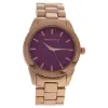 Picture of A0372-1 Rose Gold Stainless Steel Bracelet Watch by Jean Bellecour for Women - 1 Pc Watch