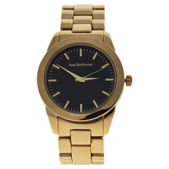 Picture of A0372-4 Gold Stainless Steel Bracelet Watch by Jean Bellecour for Women - 1 Pc Watch