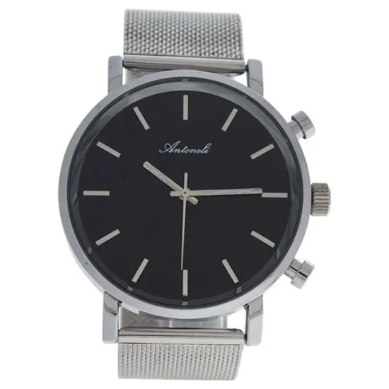 Picture of AG6182-06 Silver Stainless Steel Mesh Bracelet Watch by Antoneli for Women - 1 Pc Watch