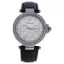 Picture of AL0519-07 Silver/Black Leather Strap Watch by Antoneli for Women - 1 Pc Watch