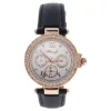 Picture of AL0519-08 Rose Gold /Black Leather Strap Watch by Antoneli for Women - 1 Pc Watch