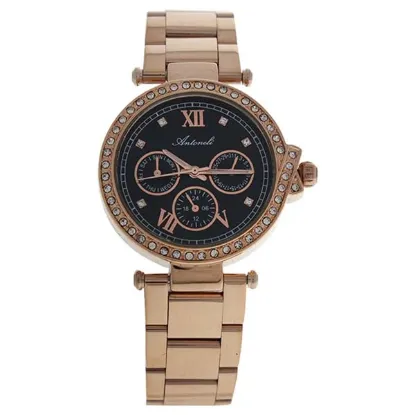 Picture of AL0519-15 Rose Gold Stainless Steel Bracelet Watch by Antoneli for Women - 1 Pc Watch