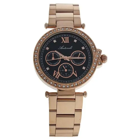 Picture of AL0519-15 Rose Gold Stainless Steel Bracelet Watch by Antoneli for Women - 1 Pc Watch