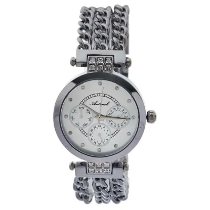 Picture of AL0704-02 Silver Stainless Steel Bracelet Watch by Antoneli for Women - 1 Pc Watch