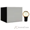 Picture of AO-13 Klassisk - Rose Gold-Black Leather Strap Watch by Andreas Osten for Women - 1 Pc Watch