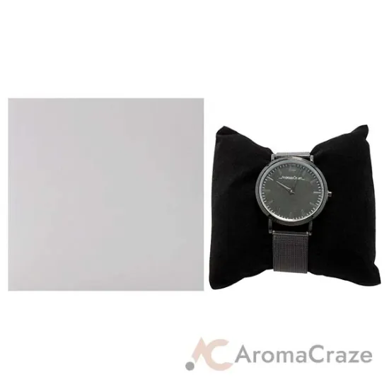 Picture of AO-134 Distrig - Black Stainless Steel Mesh Bracelet Watch by Andreas Osten for Women - 1 Pc Watch