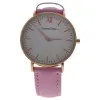 Picture of AO-161 Pure - Rose Gold/Light Pink Leather Strap Watch by Andreas Osten for Women - 1 Pc Watch