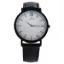 Picture of AO-180 Hygge - Marble Dial/Black Leather Strap Watch by Andreas Osten for Women - 1 Pc Watch