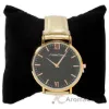 Picture of AO-187 Hygge - Gold-Black Leather Strap Watch by Andreas Osten for Women - 1 Pc Watch