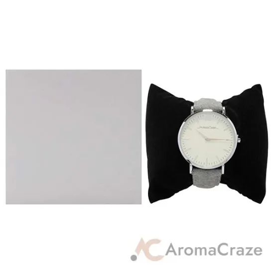 Picture of AO-194 Toutes - Silver-Grey Tweed Leather Strap Watch by Andreas Osten for Women - 1 Pc Watch