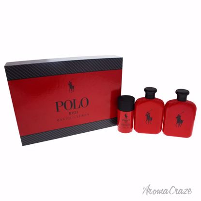 Ralph Lauren Polo Red Gift Set for Men 3 pc