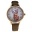 Picture of CRA009 La Animale - Rose Gold/Champagne Leather Strap Watch by Charlotte Raffaelli for Women - 1 Pc Watch