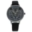 Picture of CRA016 La Animale - Silver/Black Leather Strap Watch by Charlotte Raffaelli for Women - 1 Pc Watch