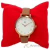 Picture of CRB003 La Basic - Rose Gold-Brown Leather Strap Watch by Charlotte Raffaelli for Women - 1 Pc Watch