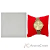 Picture of CRB005 La Basic - Gold-Brown Leather Strap Watch by Charlotte Raffaelli for Women - 1 Pc Watch