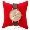 Picture of CRB006 La Basic - Rose Gold-Brown Leather Strap Watch by Charlotte Raffaelli for Women - 1 Pc Watch