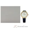 Picture of CRB008 La Basic - Gold-Blue Leather Strap Watch by Charlotte Raffaelli for Women - 1 Pc Watch