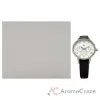 Picture of CRB010 La Basic - Silver-Grey Leather Strap Watch by Charlotte Raffaelli for Women - 1 Pc Watch
