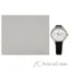 Picture of CRB010 La Basic - Silver-Grey Leather Strap Watch by Charlotte Raffaelli for Women - 1 Pc Watch