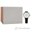 Picture of CRB010 La Basic - Silver-Grey Leather Strap Watch by Charlotte Raffaelli for Women - 1 Pc Watch