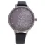 Picture of CRR004 La Romance - Silver/Grey Leather Strap Watch by Charlotte Raffaelli for Women - 1 Pc Watch