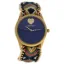 Picture of MSHHIBC Hindi Heart - Gold/Blue Nylon Strap Watch by Manoush for Women - 1 Pc Watch