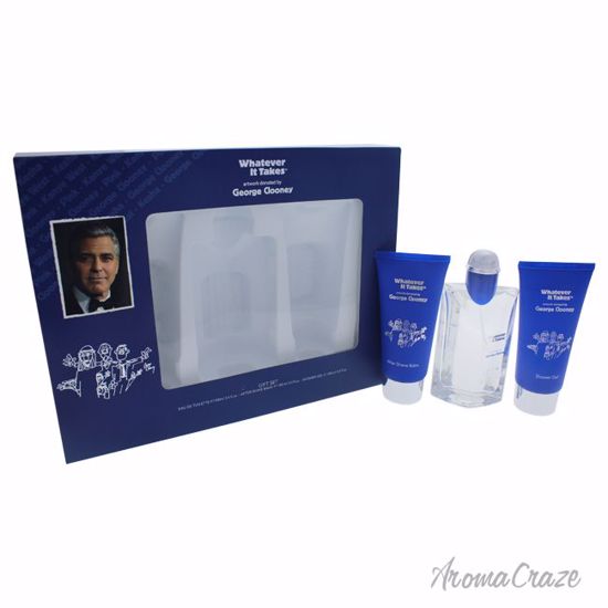 Whatever It Takes George Clooney Gift Set for Men 3 pc