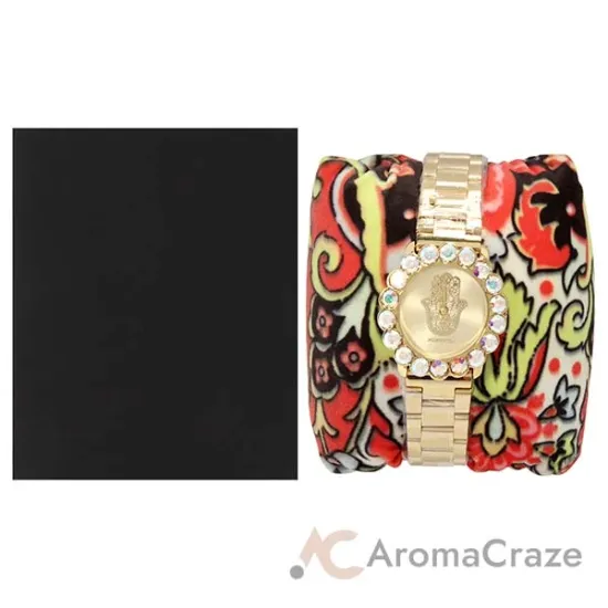 Picture of MSHSCG Scarlett Hand - Gold Stainless Steel Bracelet Watch by Manoush for Women - 1 Pc Watch