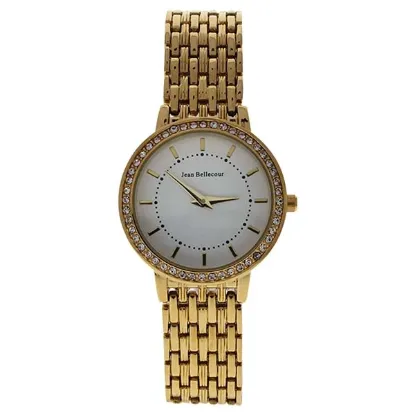 Picture of REDS15 Sophie - Gold Stainless Steel Bracelet Watch by Jean Bellecour for Women - 1 Pc Watch