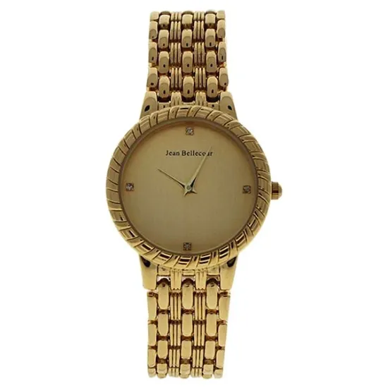 Picture of REDS20 Dufrene - Gold Stainless Steel Bracelet Watch by Jean Bellecour for Women - 1 Pc Watch