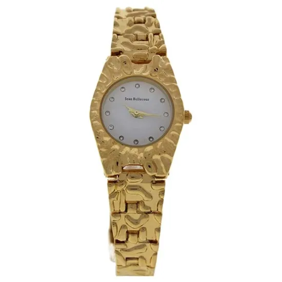 Picture of REDS23-GW Duclos - Gold Stainless Steel Bracelet Watch by Jean Bellecour for Women - 1 Pc Watch