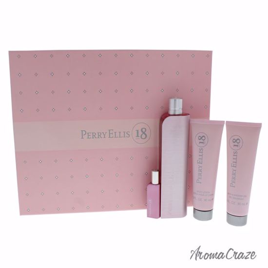 Perry Ellis 18 Gift Set for Women 4 pc