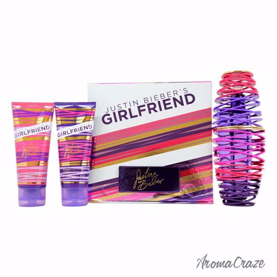 Justin Bieber's Girlfriend Gift Set for Women 3 pc