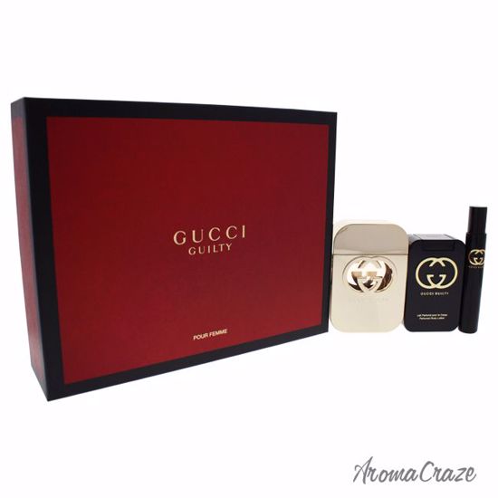 Gucci Guilty Gift Set for Women 3 pc